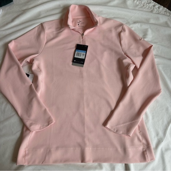 Nike Dri-FIT Light Pink Pullover - Picture 1 of 2